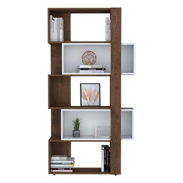 Biblioteca Cubo Beijing Dos Modulos Moviles, Bellota Y Blanco