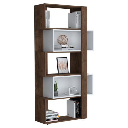 Biblioteca Cubo Beijing Dos Modulos Moviles, Bellota Y Blanco