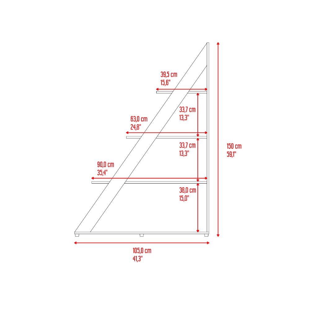 Biblioteca Diagonal Lorain Cuatro Niveles - Fresno