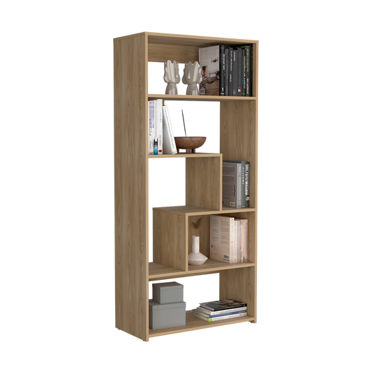 Biblioteca Louis, Fresno Europeo, con espacio para colocar libros y objetos decorativos