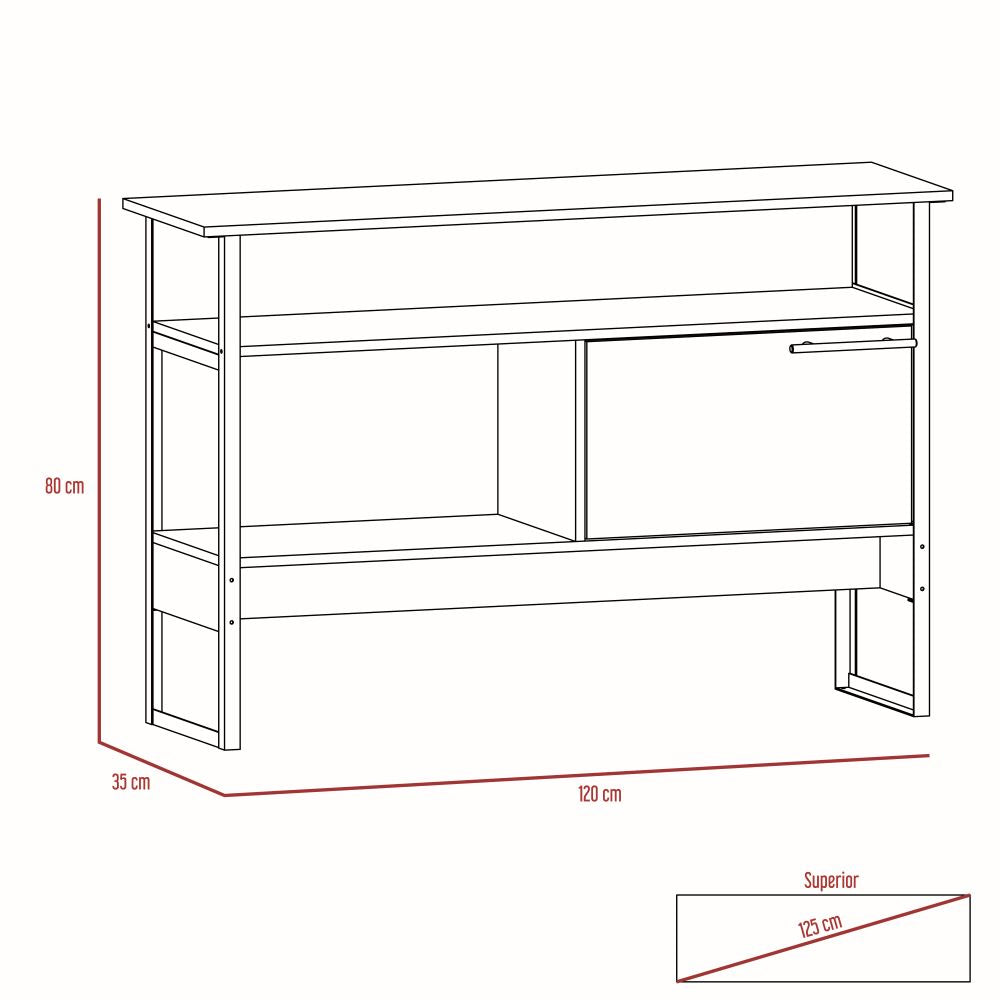 Combo Magnum, Miel, incluye rack TV, arrimo y mesa centro