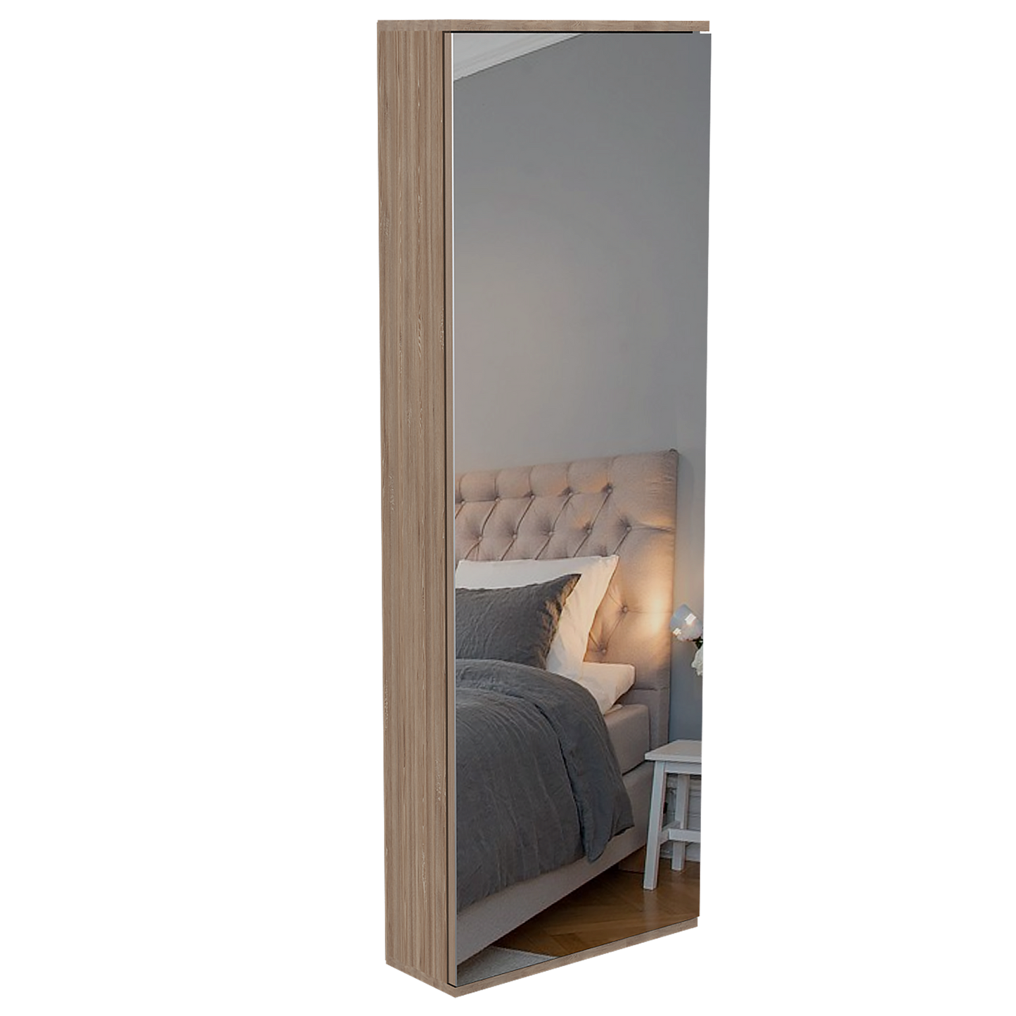 Combo Dreams, Rovere y Blanco, incluye clóset, zapatero y velador