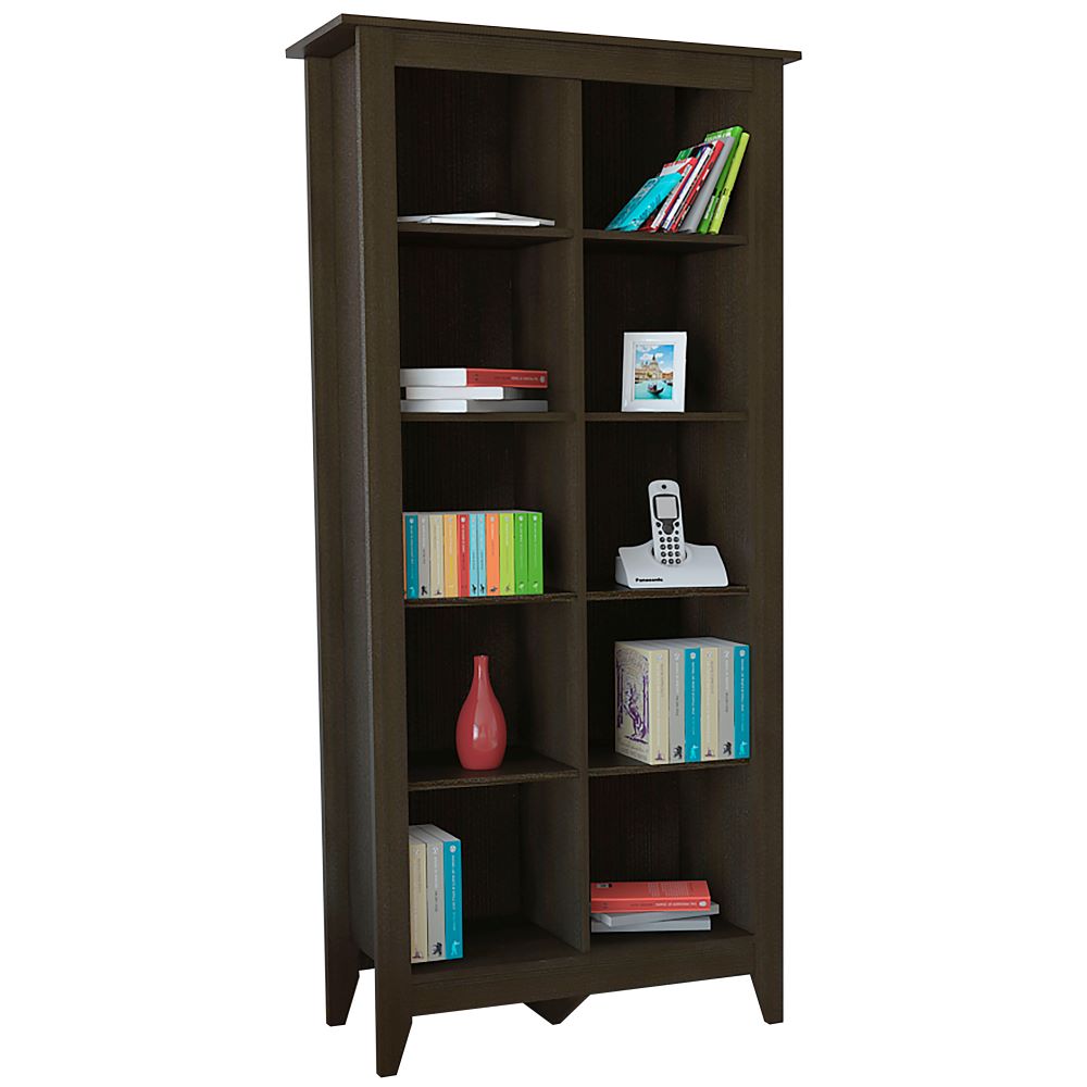Combo Essential, Rovere, incluye rack TV, librero y arrimo