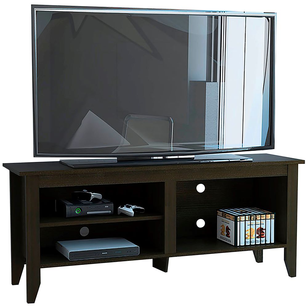 Combo Essential, Rovere, incluye rack TV, librero y arrimo