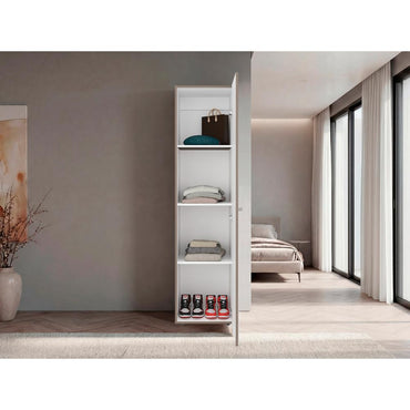 Closet Tuhome Dreams M5 Una Puerta Con Espejo, Bardolino