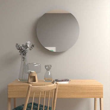 Espejo Capri, con forma circular