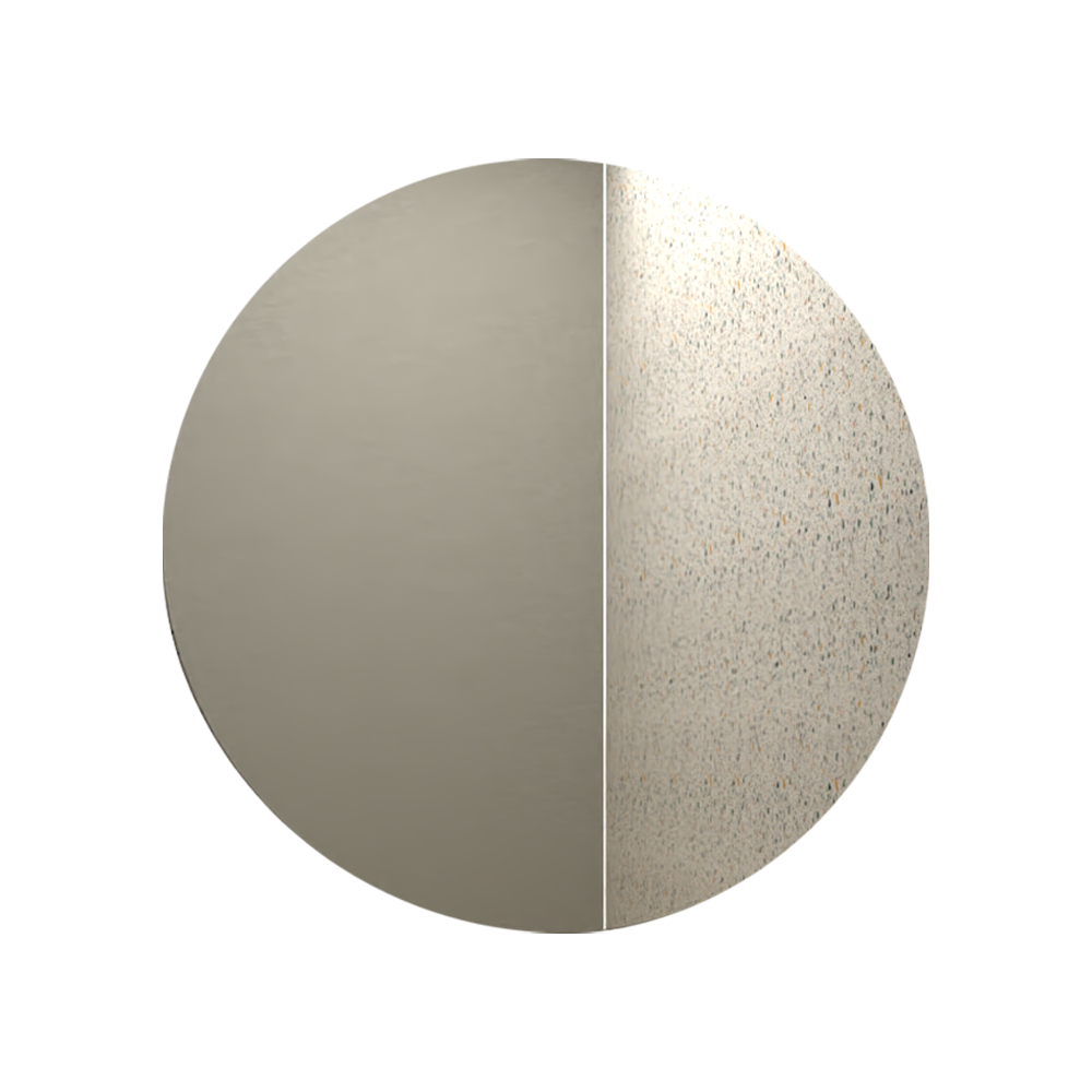 Espejo Capri, con forma circular