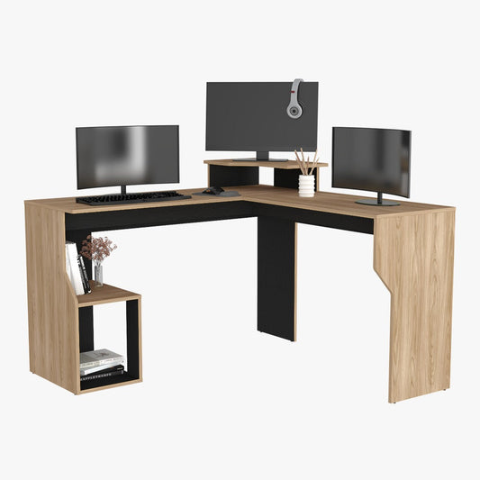 Escritorio En L J-130, Wengue Y Fresno