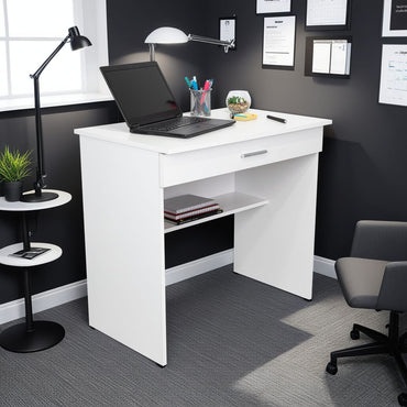 Escritorio 80 Cajón, Blanco