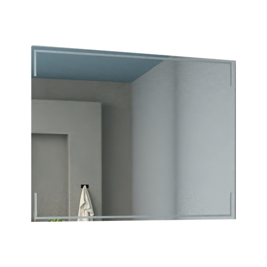 Espejo Terranova, con Forma Rectangular