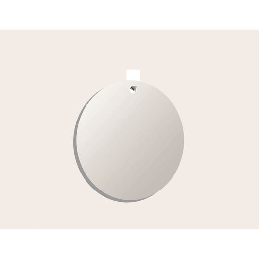 Espejo Terra, con Forma Circular, Bordes Redondeados