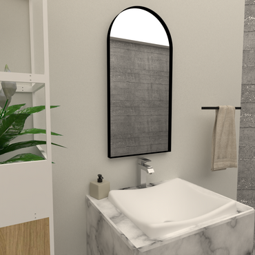 Espejo Marsella, con forma rectangular