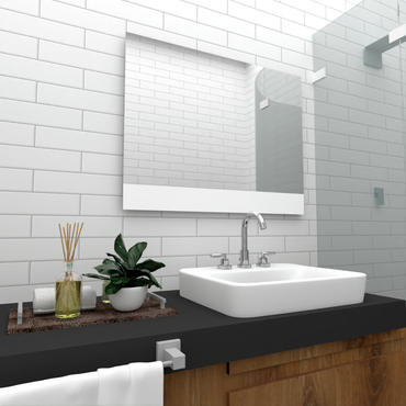 Espejo Palermo, con forma rectangular