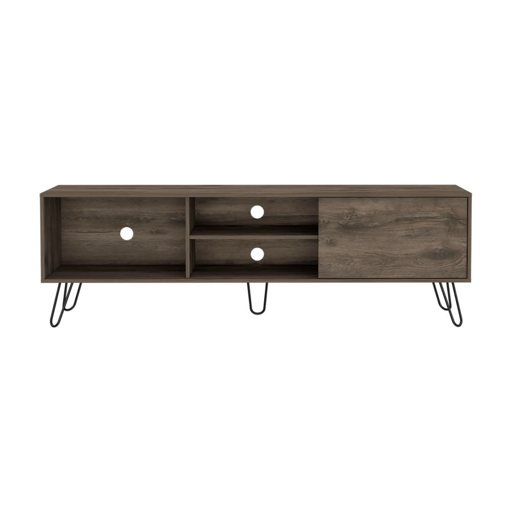 Mueble Para TV Modelo Andorra Color Bellota Para Sala De Estar