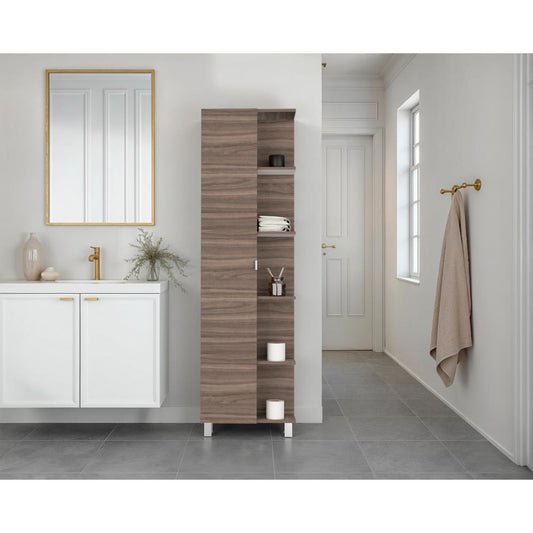 Optimizador Bath 300 Una Puerta, Avellana y Blanco