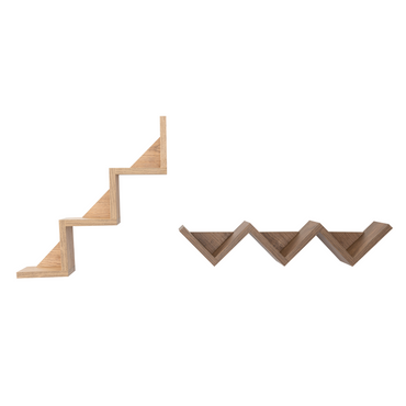 Set Dos Repisas Dalia, Café Claro Y Cafe Oscuro