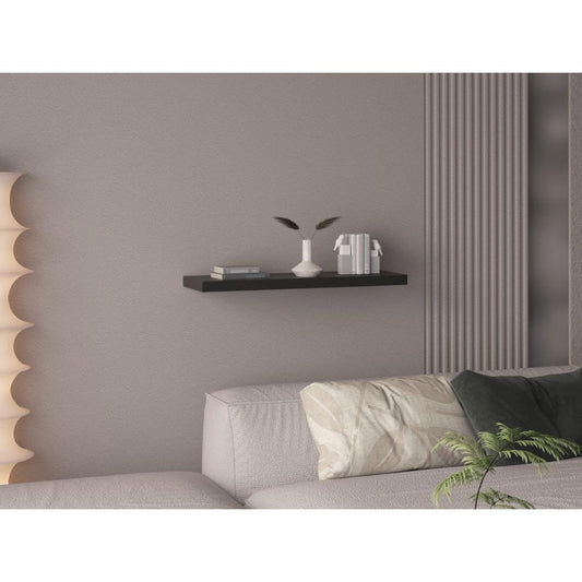 Repisa Flotante Maca, Negro