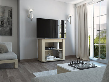 Rack Maori TV Color Rovere Para Sala De Estar