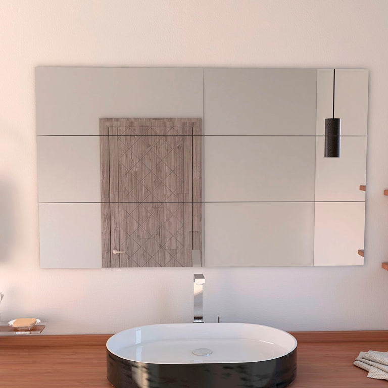 Espejo Siena Color Gris Para Baño
