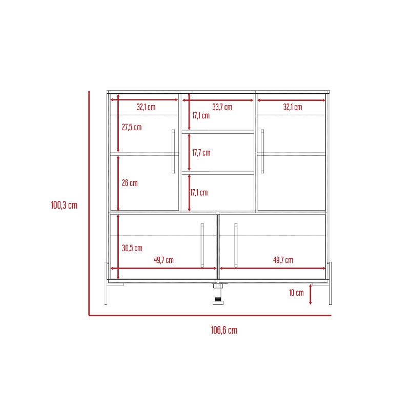 Arrimo Shanghai Color Duna Para Sala De Estar