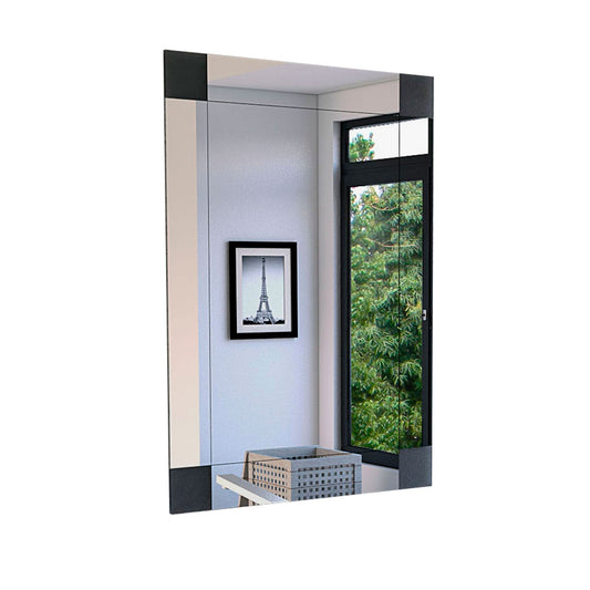 Espejo Genova Color Gris Para Baño