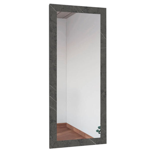 Espejo Marsala Color Piedra Para Sala De Estar