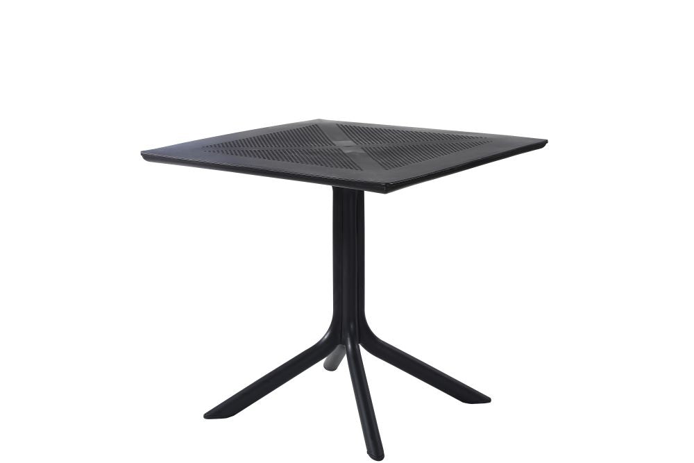 Mesa Exterior Linea E Color Negro Para Sala De Estar