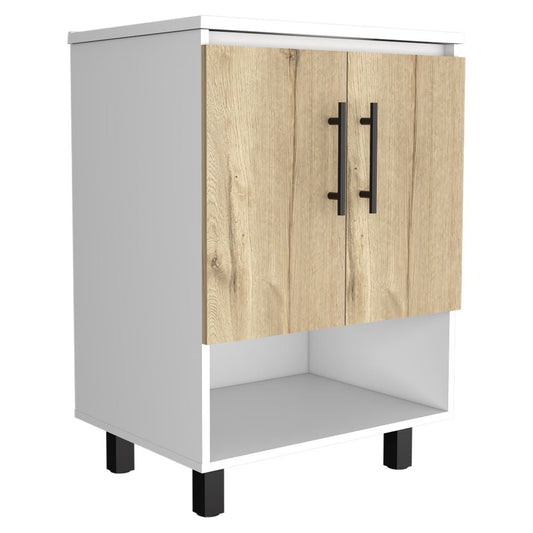 Mueble Lavamanos Bath BI Color Blanco y Duna Para Baño