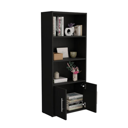 Biblioteca Eco Joy, Wengue, con dos puertas abatibles