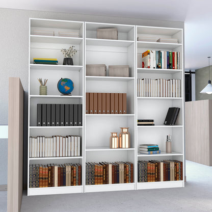 Combo Home, Estante Colección 31, Blanco, con tres estantes