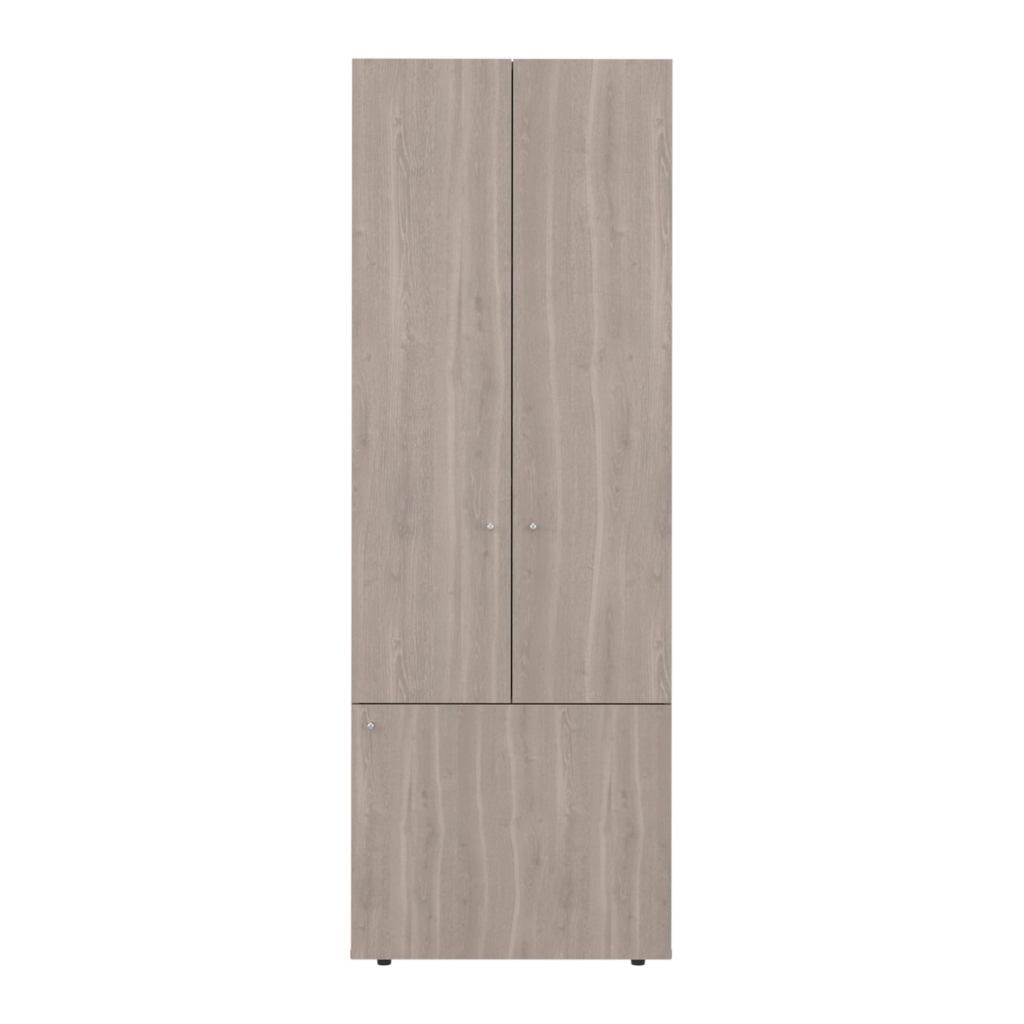 Combo Closet H-200 Diez Puertas, Almacenamiento, Optimizacion, Zapatero, Colgado, Color Bardolino
