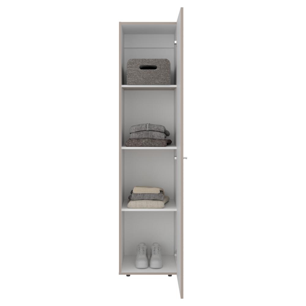 Closet Tuhome Dreams M4 Una Puerta, Bardolino y Blanco
