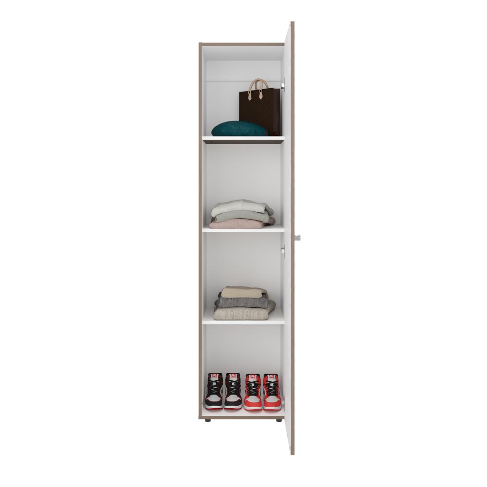 Closet Tuhome Dreams M5 Una Puerta Con Espejo, Bardolino