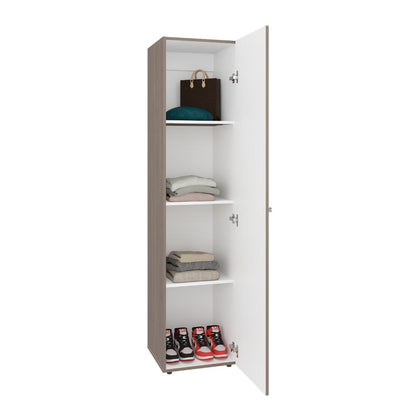 Closet Tuhome Dreams M5 Una Puerta Con Espejo, Bardolino
