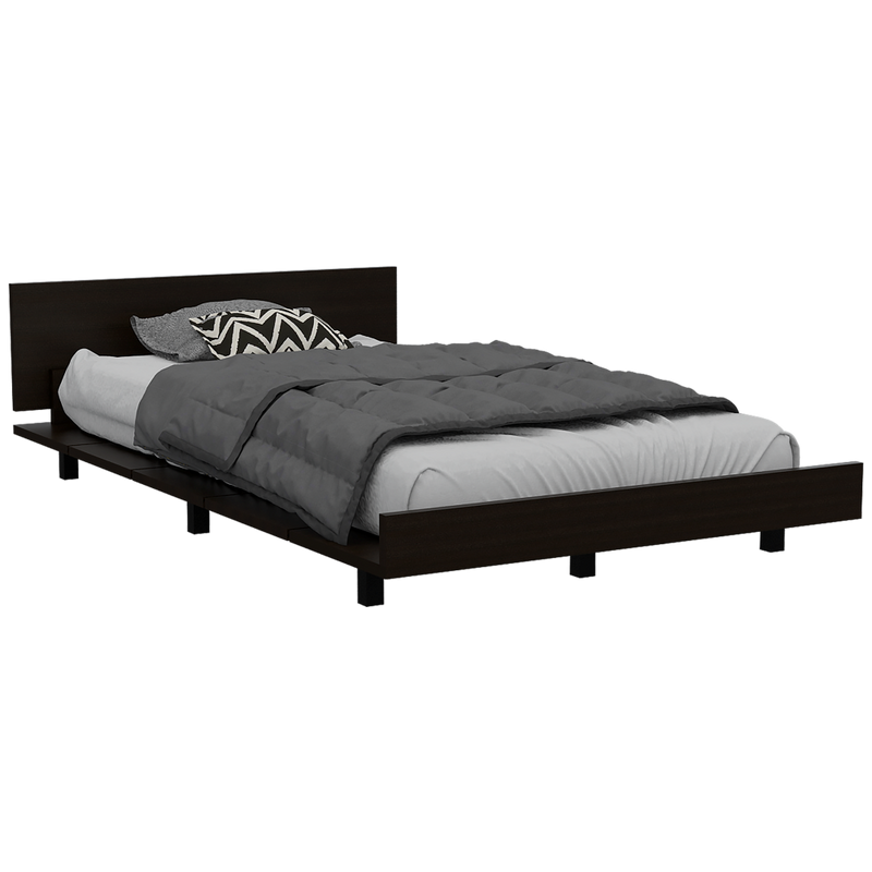 Combo Kaia, Kaia, incluye base cama, closet y cómoda cinco cajones