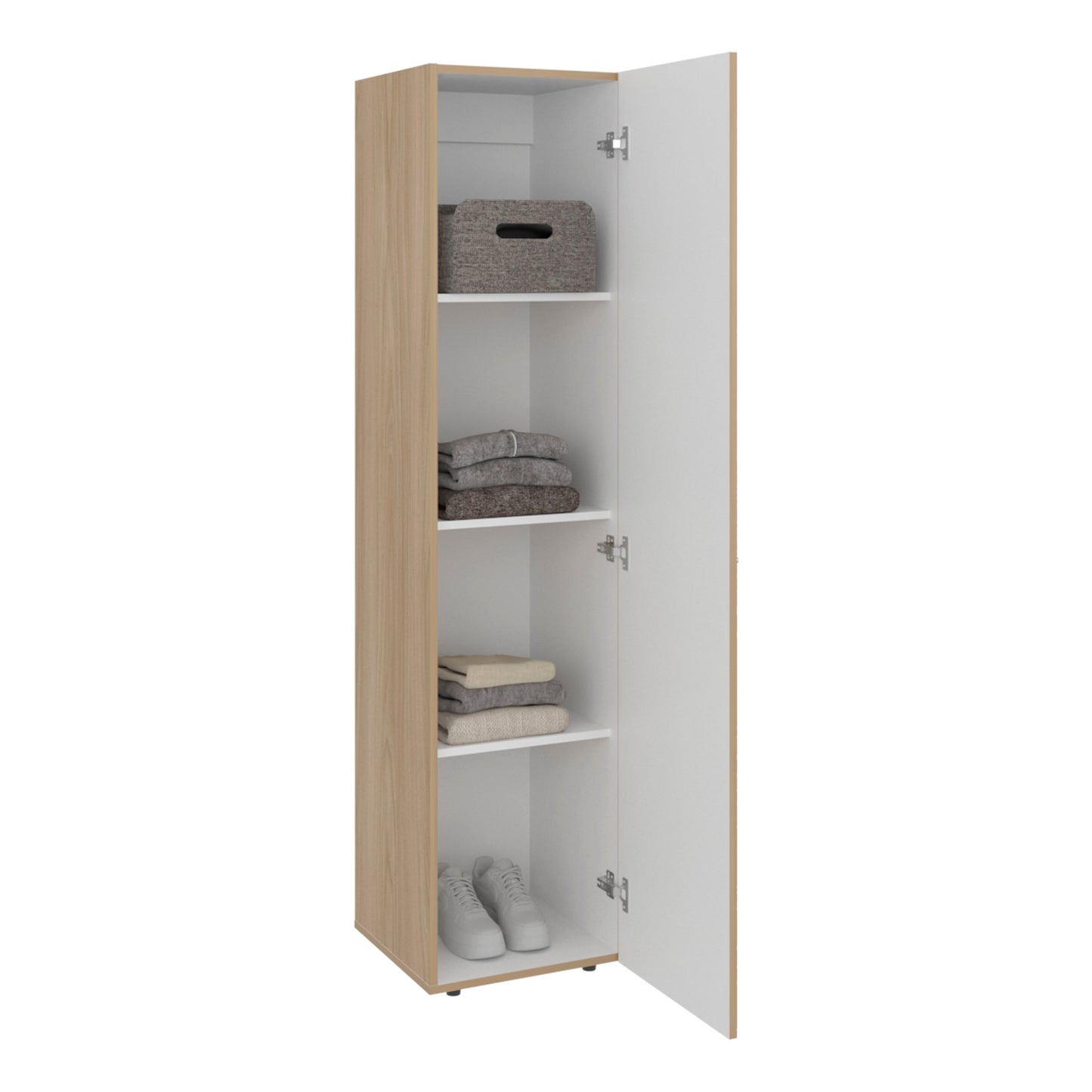 Closet Tuhome Dreams M4 Una Puerta, Fresno/Blanco