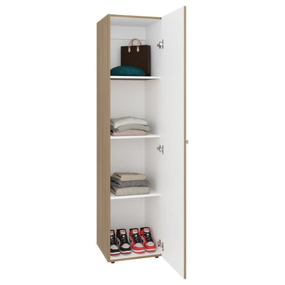 Closet Tuhome Dreams M5 Una Puerta Con Espejo, Fresno