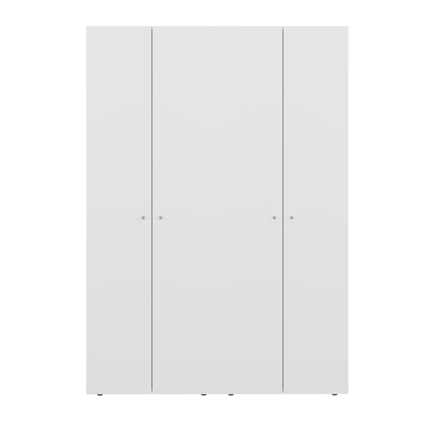 Combo Closet H-180 Cinco Puertas, Almacenamiento, Optimizacion, Zapatero, Color Blanco