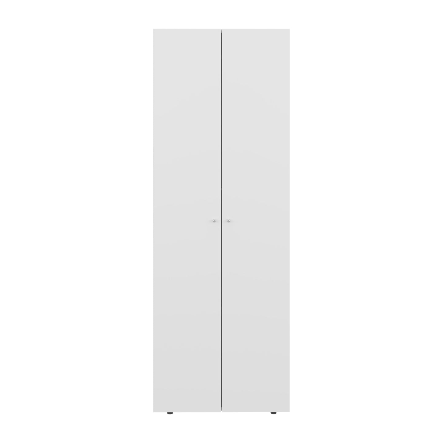 Combo Closet H-180 Cinco Puertas, Almacenamiento, Optimizacion, Zapatero, Color Blanco