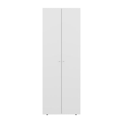 Combo Closet H-180 Cinco Puertas, Almacenamiento, Optimizacion, Zapatero, Color Blanco