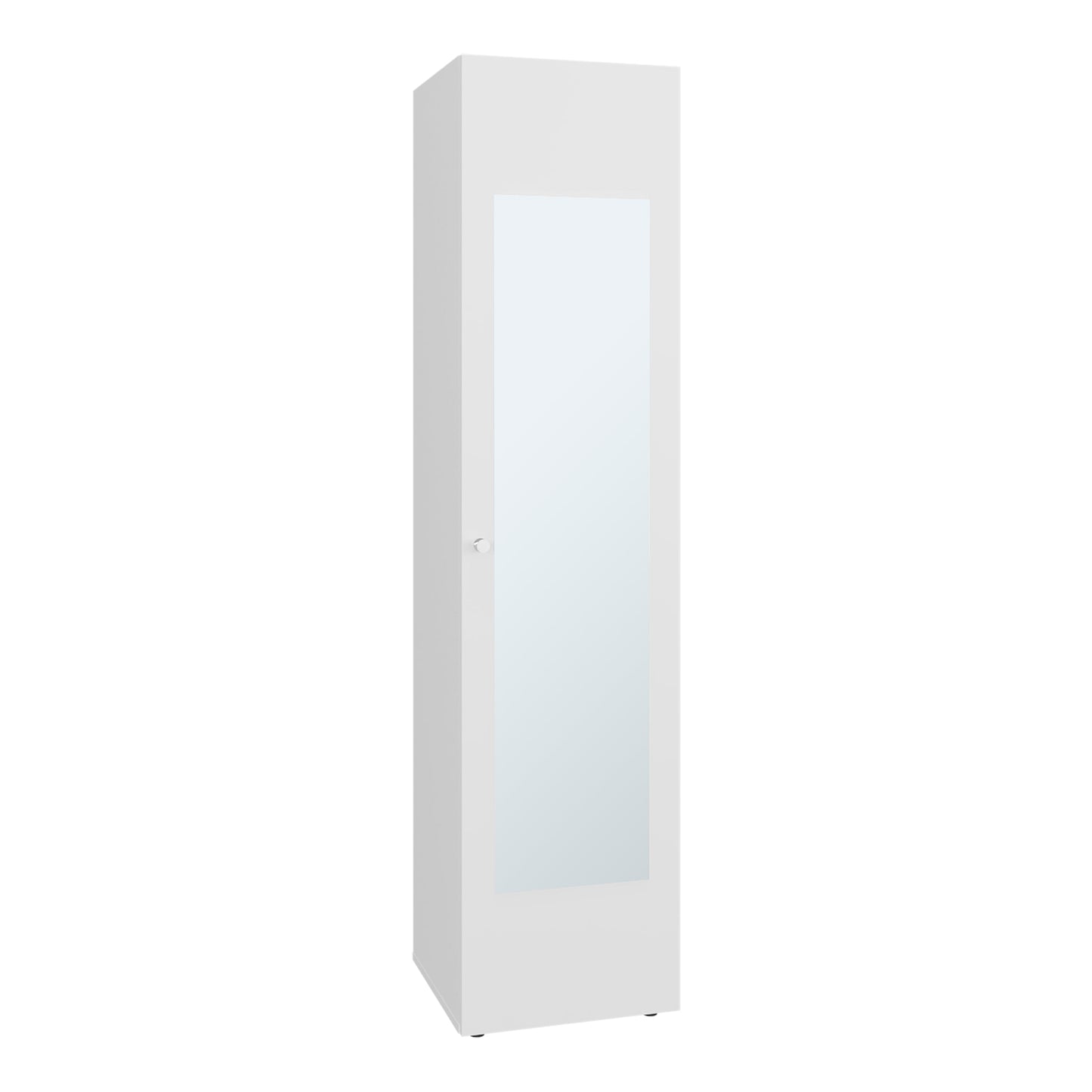 Closet Tuhome Dreams M5 Una Puerta Con Espejo, Blanco