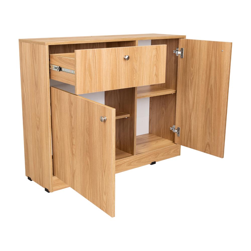 Comoda Praga Un Cajon y Dos Puertas, Fresno