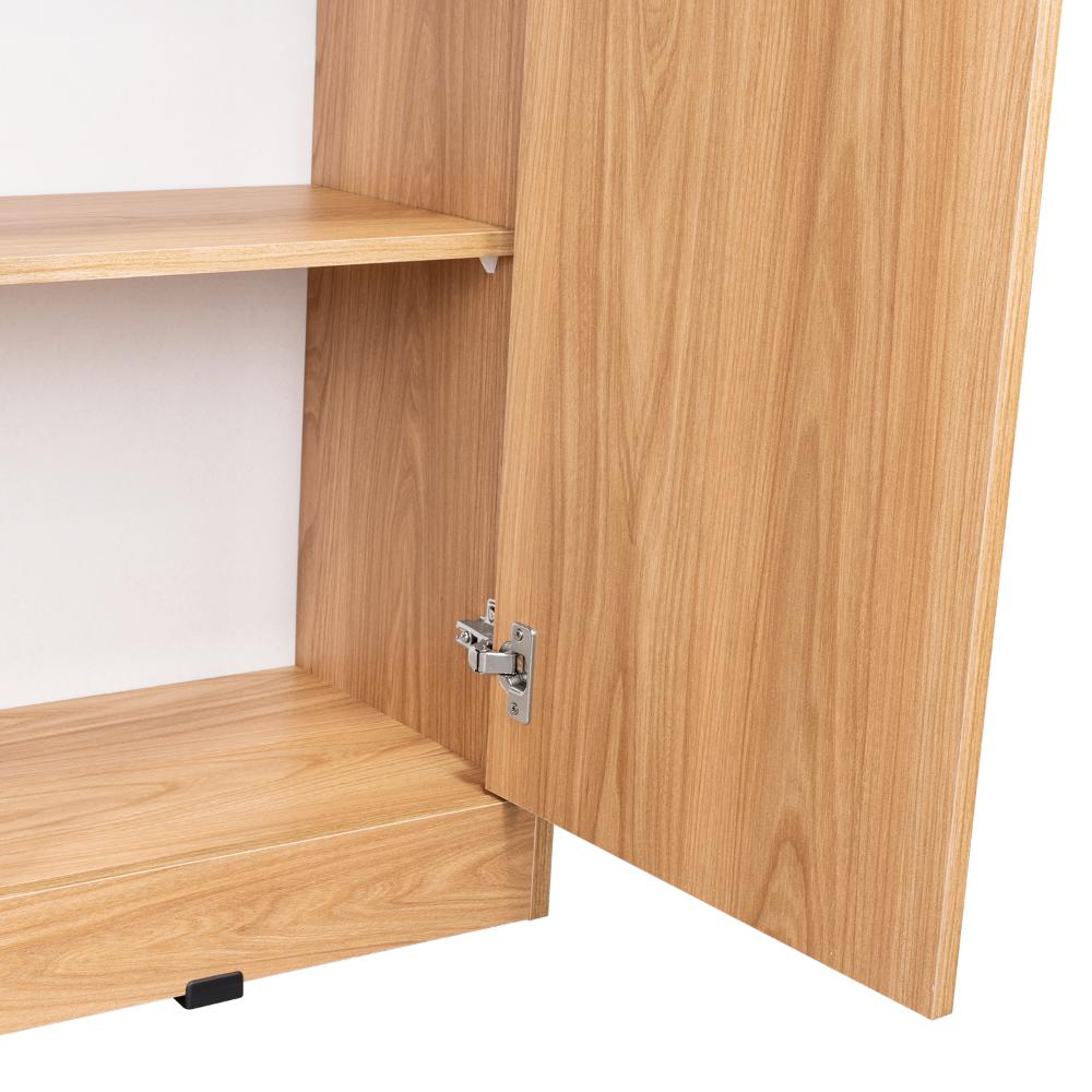 Comoda Praga Un Cajon y Dos Puertas, Fresno