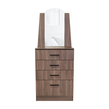 Comoda Praga, Milan, con tres cajones y una puerta