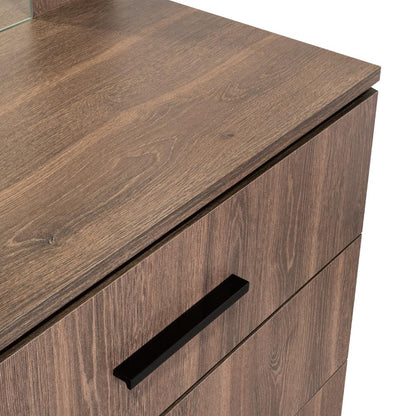 Comoda Praga, Milan, con tres cajones y una puerta