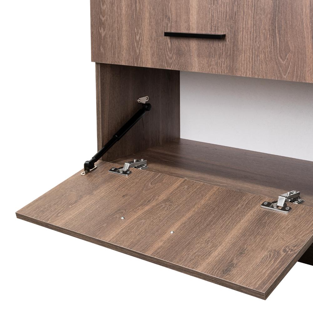 Comoda Praga, Milan, con tres cajones y una puerta