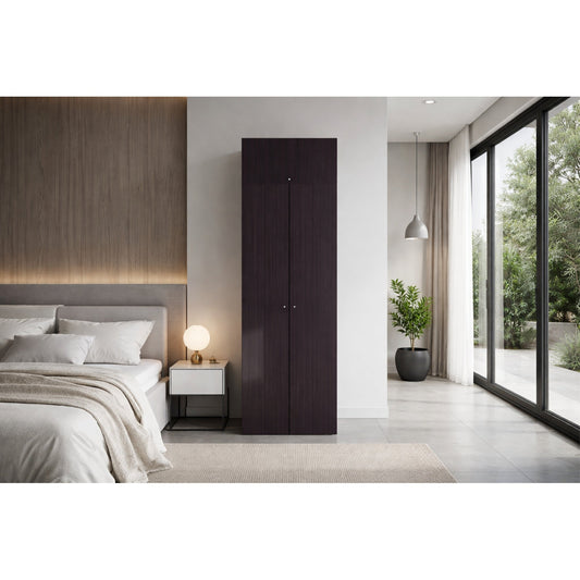Combo Closet H-200 Cuatro Puertas, Almacenamiento, Optimizacion, Color Negro