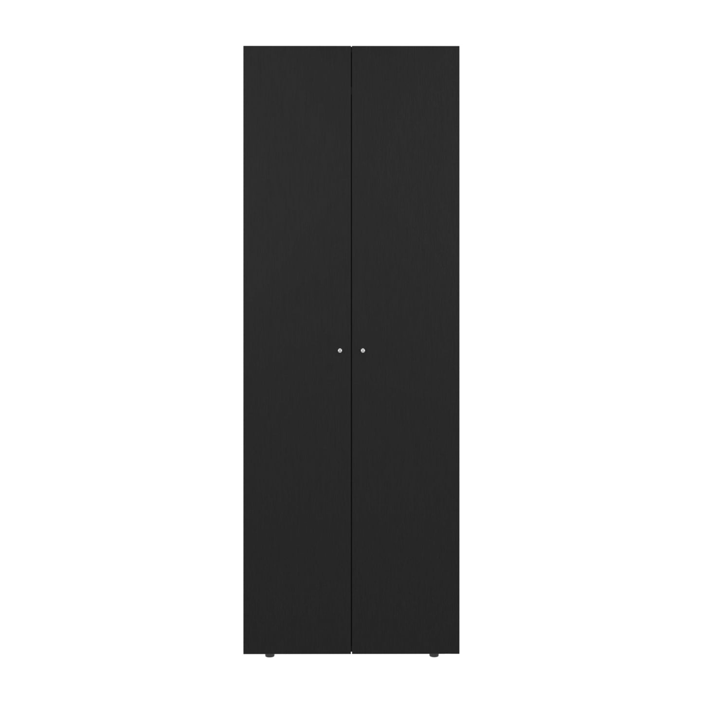 Combo Closet H-200 Siete Puertas, Almacenamiento, Optimizacion, Zapatero, Color Negro