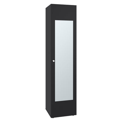 Closet Tuhome Dreams M5 Una Puerta Con Espejo, Wengue