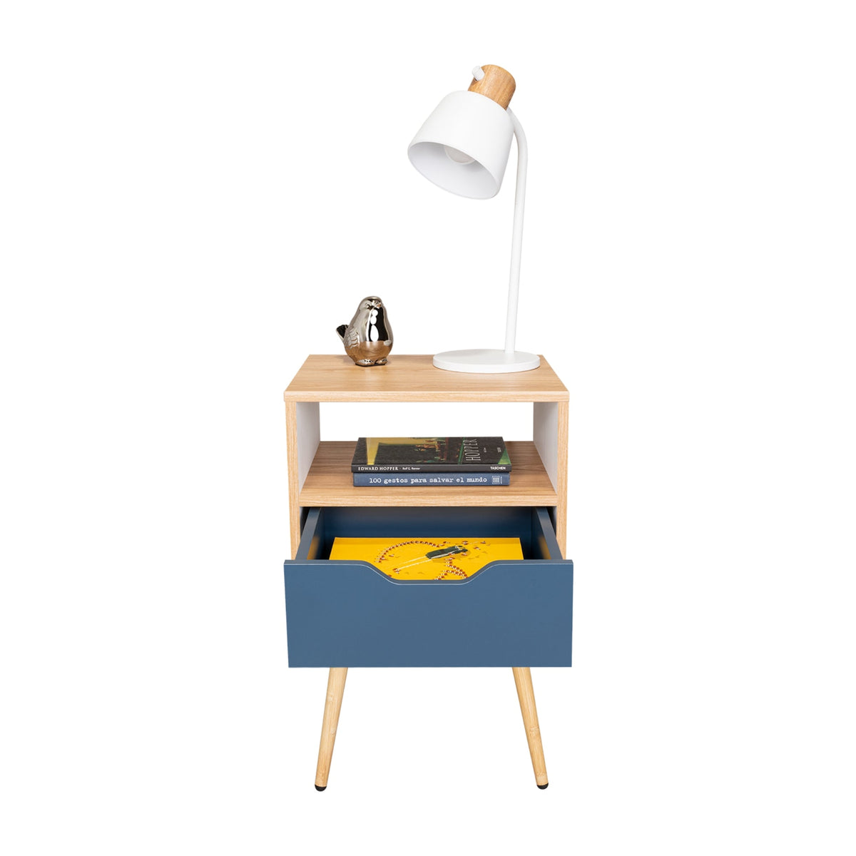 Velador Un Cajon Otom, Fresno y Kronos Azul